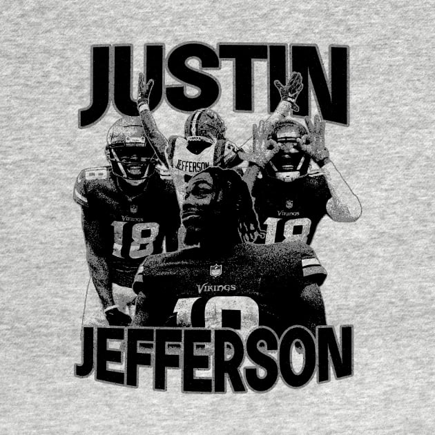 Justin Jefferson(american football wide receiver) by alesyacaitlin